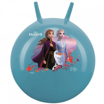 Skákacia lopta hopsadlo s úchytmi Disney Frozen